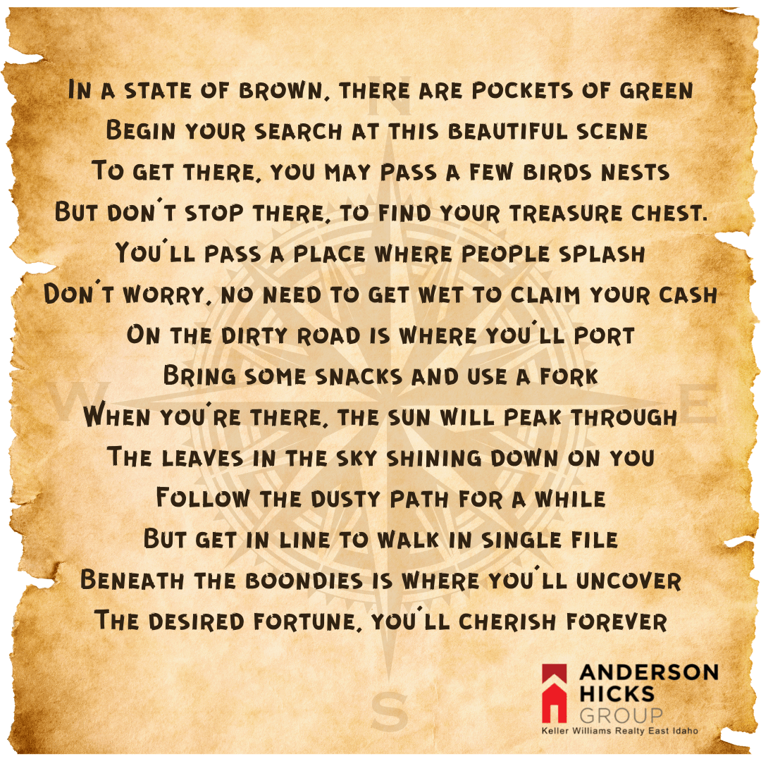 Treasure Hunt Anderson Hicks Group